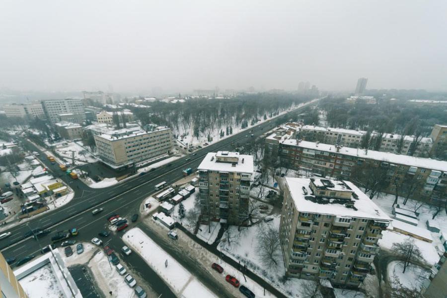 Apart Assistant On Smart Plaza Kiev Buitenkant foto